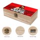 thumbnail image 3 of Red Dead Redemption Caja Organizadora de Madera Rústica - Caja Decorativa Multifuncional para Escritorio, Hogar, Oficina, Joyas y Manualidades, 3 of 6