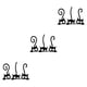 thumbnail image 2 of Pegatinas de pared Bewildely gato de dibujos animados autoadhesivo, 2 of 6