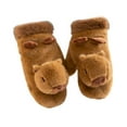 thumbnail image 1 of Hearth & Gear Animal Mittens Cute Animal Mittens Animal Warm Hand Mittens Capybara Winter Warm Gloves Rare Capybara Gloves Capybara Skin Gloves For Cycling Biking And Sporting Driving Small Reusable, 1 of 7
