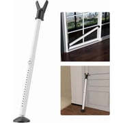 Door Stoppers Security Bar 2 Pack - Heavy Duty Door Jammer - Adjustable Sliding Door Lock Bar - Door Barricade Security Bars for Window, Front Door, Patio Door, Apartment, Home, Hotel Room