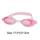 thumbnail image 3 of Gafas de natación anti UV para adultos y niños, gafas antivaho para deportes acuáticos (rosa), 3 of 3