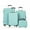 Blue, variant on Tripcomp Luggage Sets 4 Piece Suitcase Set (14/20/24/28)Hardside Suitcase with Spinner Wheels Lightweight Carry on Luggage(Dark Green)