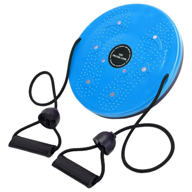 DEBGFS Waistwhisper - Body Shaping Waist Twisting Disc, Waist Whisper Exerciser,Blue