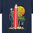 thumbnail image 3 of The Nightmare Before Christmas - Jack Sunset Beach - Toddler And Youth Short Sleeve Graphic T-Shirt, 3 of 5