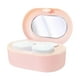 thumbnail image 2 of Caja de limpieza de gafas portátil, totalmente automática, para limpieza, almacenamiento pequeño, limpiador, enjuagador de lentes de contacto, 2 of 9
