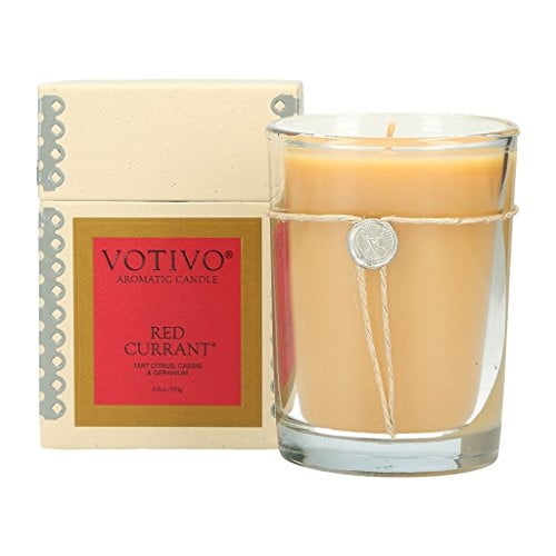 2 Pack Votivo Red Currant Aromatic Candles 