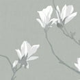 thumbnail image 3 of Laura Ashley Magnolia Grove Slate Wallpaper, 3 of 5