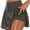 Dark Gray, variant on HIMONE Sexy Womens Camouflage Athletic Skirt with Shorts Casual Biker Workout Skorts Sport Fitness Yoga Skirts