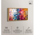thumbnail image 2 of Fashion Spectrum Framed High-Gloss Acrylic Glass Wall Art Glam Urban Art by Art Remedy, Gold Frame, 24 x 16, 2 of 7