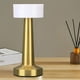 thumbnail image 5 of Lámpara De Mesa LED Inalámbrica, Pequeña Lámpara De Mesa Táctil Recargable Con Atenuador Incorporado, 3 Niveles De Brillo Para Dormitorio Para Estanterías, 5 of 7
