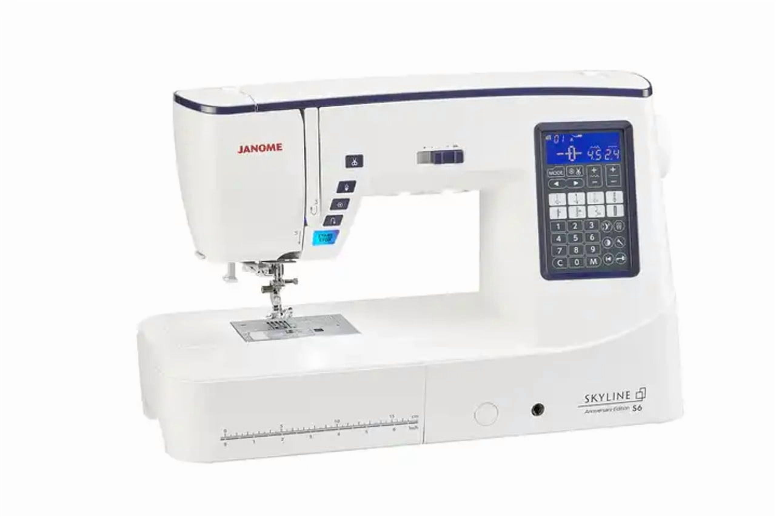 Janome Skyline S6 Anniversary Edition Computerized Sewing and Quilting Machine