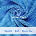 thumbnail image 5 of COCOBELA 5Packs Cooling Neck Towels, Cooling Neck Wraps,Soft Ice Chilly Towels for Hot Weather Workout, Gym, Fitness, Running, Yoga, Sport & More Activities(40"x 12"), 5 of 8