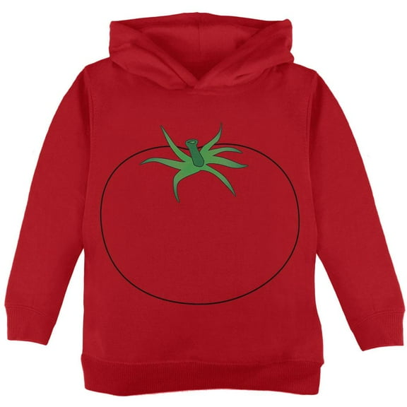 Halloween Fruit Vegetable Tomato Costume Toddler Hoodie Red 4T