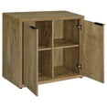 thumbnail image 3 of Pepita 2-door Engineered Wood Accent Cabinet Mango Brown, 3 of 12