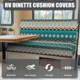 thumbnail image 4 of HELLHERO Camper Cushion Covers, Compatible with RV Couch, RV Booth Seat Covers for RV Sofa RV Camper Car Bench Seats Breathable, Multi-layer Diamonds, 4 of 8