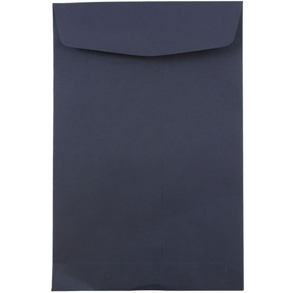 JAM Paper 6 x 9 Catalog Envelopes, Navy Blue, 250/Pack