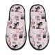 thumbnail image 1 of Fotbe Cat Pantuflas Peludas para Mujer con Estampado, Zapatillas de Peluche, Zapatos de Invierno para Casa, Uso Interior y Exterior-Large, 1 of 8
