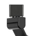 thumbnail image 2 of Benjara BM220778 12W Integrated LED Track Fixture with Polycarbonate Head, Black & Orange, 2 of 5