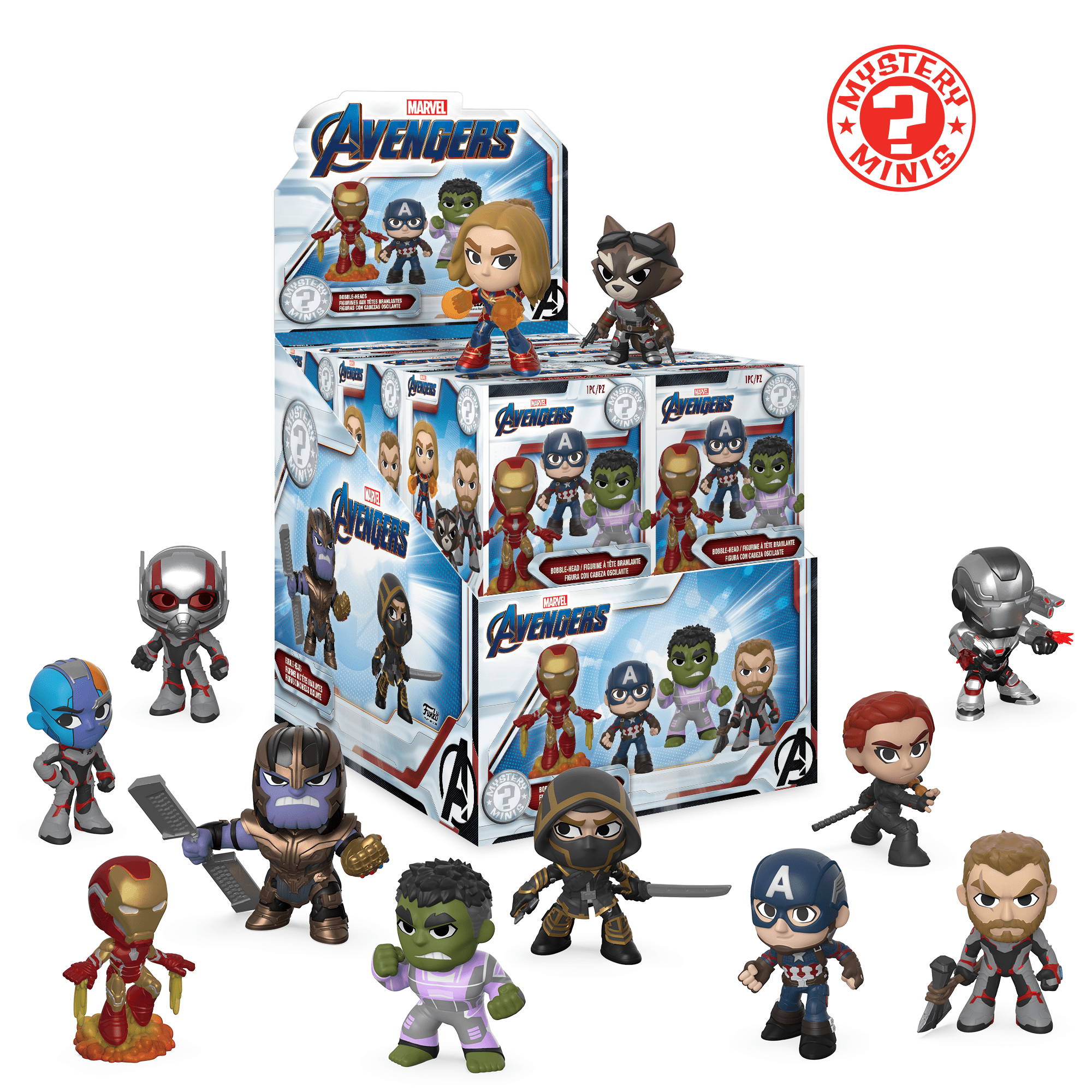 Funko Mystery Minis: Marvel Avengers Endgame - Boite