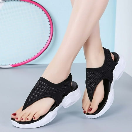 

Fashion Trend Casual Flying Woven Flip Flops Plus Size Ladies Sandals