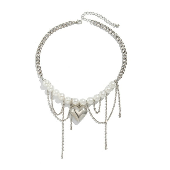 XmhyTop-A Chain Necklace Vintage Chunky Chain Statement Jewelry Fashion Accessory,N06