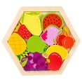 thumbnail image 1 of Juguete para , Rompecabezas de Madera, Desarrollo de Inteligencia Infantil, Rompecabezas Educativo Rápido para Rompecabezas Estilo Fruta, 1 of 9