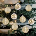 thumbnail image 1 of Christmas Tree Ornaments PET Painted Shaped Plastic Christmas Balls Festive Party Decorations, 1 of 8