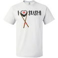 thumbnail image 3 of Inktastic Kawaii I Love Sushi T-Shirt, 3 of 5