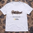thumbnail image 5 of National Geographic FIND YOUR FLOW Otters graphic tee, 5 of 6