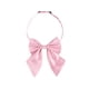 thumbnail image 1 of Corbata de moño preatado ajustable de color sólido para mujeres INSPIRE CHIC en rosa, 1 of 5