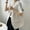 White, variant on WXLWZYWL Trendy Vest Tops for Women 2024 Fall Sleeveless Blazer Jackets Button Casual Open Front Waistcoat Dressy Suit Vest