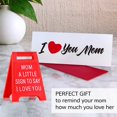 thumbnail image 3 of Regalo Para Mamá: Mamá, Un Pequeño Letrero Para Decir Te Amo, Regalo De Cumpleaños Único Para El Día De La Madre Para Mamás, Decoración De Escritorio Linda, Letrero Novedoso Para Madres, 3 of 5