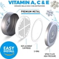 thumbnail image 5 of - Filtered Shower Head & 20 Stage Filter Standard Chrome, 5 of 7