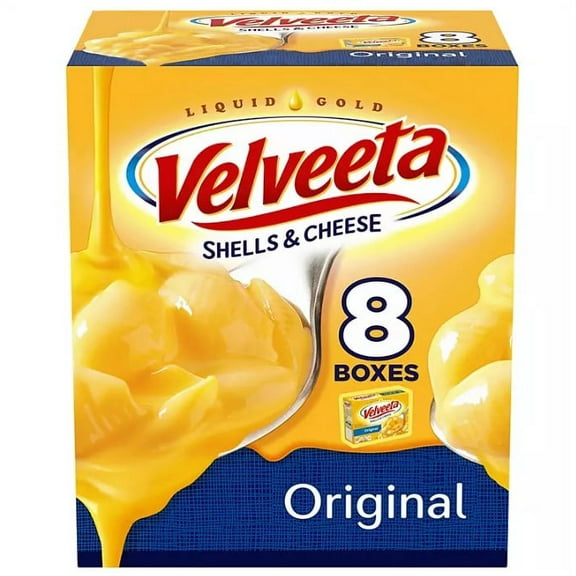 Velveeta Shells and Cheese Original Mac and Cheese Meal (12 oz., 8 pk.)