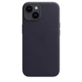 thumbnail image 4 of Genuine Apple Leather Case for iPhone 14 Leather Case Skin Cover W/MagSafe Midnight, 4 of 5