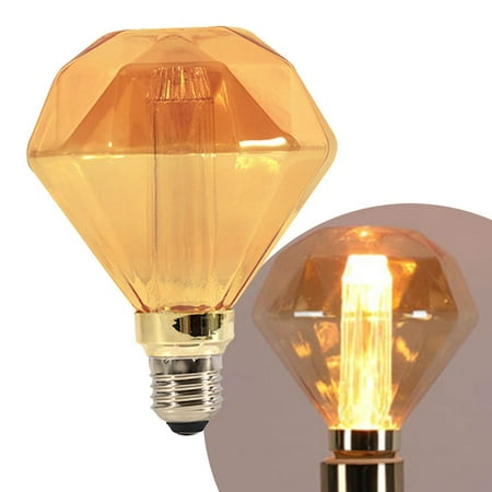 

Diamond Antique Style Edison Vintage LED Light Bulbs Industrial Retro Lamps E27