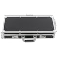 thumbnail image 3 of Portable Lockable Professional Salon Travel Case with Shoulder Strap, Makeup Storage Organizer Makeup Hairdressing Case Cosmetic Travel Organizer Barber Storage Case (Silver), 3 of 11