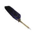 thumbnail image 2 of Quill Pen Set, Multiple Replacement Nibs Feather Pen Smoothing Writing Retro Elegant  For Home For Office For School Blue, 2 of 8