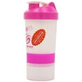 thumbnail image 2 of SmartShake Adela Garcia Shaker Cup 20 oz - Pink/White, 2 of 4