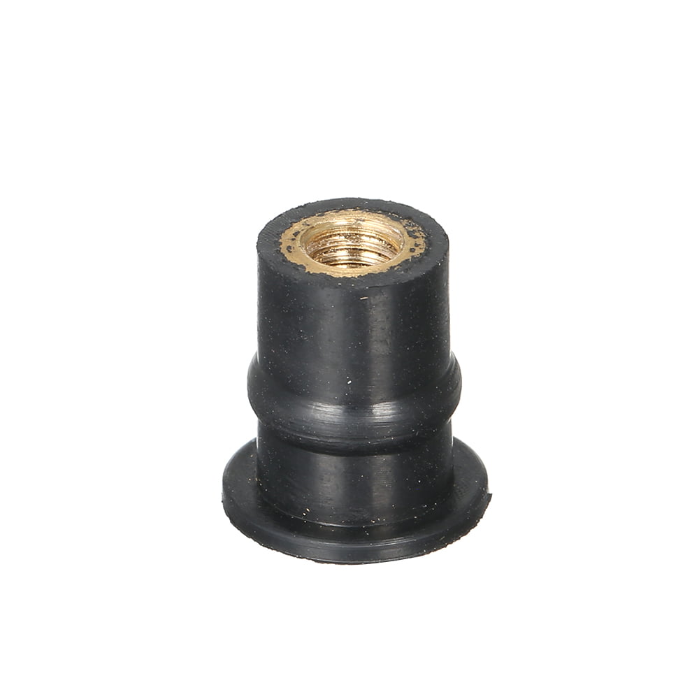 M5 Rubber Well Nuts 5MM Metric Motorcycle Windshield Shaft Nut