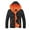 Black, variant on AXXD Winter Coats For Men,Men's Fashion Casual Autumn And Winter Color Contrast Thick Hooded Cotton Jacket