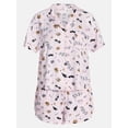 thumbnail image 5 of Halloween Women's Notched Top and Shorts Pajama Set from Way to Celebrate, 2-Piece, Sizes XS-3X, 5 of 5