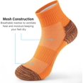 thumbnail image 3 of Ankle Socks Womens Athletic Thick Cushioned Running Hiking Low Cut 5-Pairs, 3 of 6