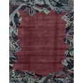 thumbnail image 1 of Ahgly Company Machine Washable Indoor Rectangle Abstract Purple Area Rugs, 5' x 8', 1 of 7