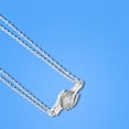 thumbnail image 4 of Pareja Mano Collares Magnéticos Mejor Amigo Collar Aleación Amistad Collar Cadena Joyería Regalos Para Mujeres Niñas Noticed AP007566-03, 4 of 6
