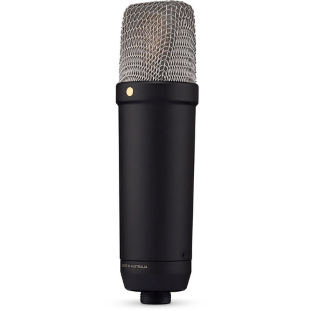 Rode NT1(Black) 5th Generation Hybrid Studio Condenser Microphone Bundle with Kellards PST2 Adjustable Height Microphone Stand with Boom, Polsen HPC-A30 Closed-Back Studio Monitor Headphones