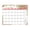 Multicolor, variant on Purple Flower 2026 Calendar, Stylish Wall Decor with Monthly Planning Pages