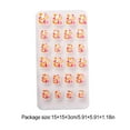 thumbnail image 4 of 1 Set Artificial Nail Tips Press on Nails for Kids Cartoons Fake Fingernails Short Stickers Full Cover Manicure Kit Decorations PNT-16-15, 4 of 7