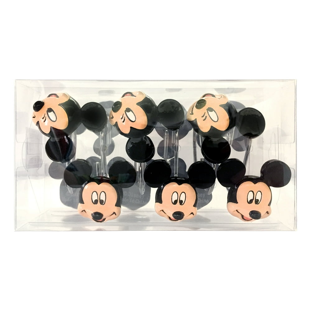 Disney Mickey Mouse Shower Curtain Hooks, 1 Each