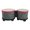 Blue Texture, variant on EpheyFIF Music Practice Bongo Drums with Compact Size and Loud Sound for Events Orange Texture
